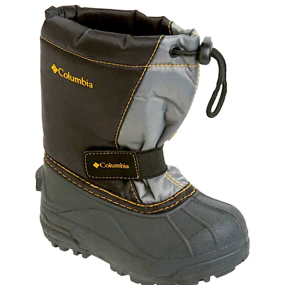 Columbia Black Powerbug Plus Boot Snow Winter Boots - Picture 7 of 7